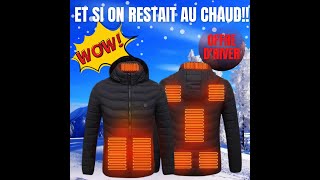 Veste chauffanteGilet Chauffant  Thermojacket France [upl. by Thadeus911]