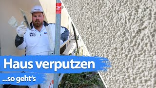 Wie verputze ich mein Haus von außen  Tipps vom Profi [upl. by Teews]