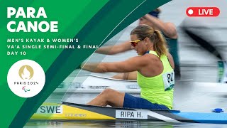 Para Canoe  Mens Kayak amp Womens Vaa Single Semifinal amp Final  Day 10 [upl. by Montfort]