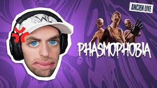 Phasmophobia  Rediffusion Squeezie du 16092021 [upl. by Akemehs721]