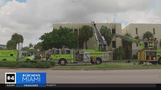 Man dies from blaze that broke out during MiamiDade Fire Rescue training exercise police say [upl. by Essirahs480]