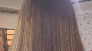 keratin treatment  coffee keratin hair keratin treatment step by step 🥰😍 [upl. by Adnat644]