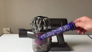 How to clean the filter of a Dyson V6 V7 or DC59 cordless vacuum [upl. by Juakn]