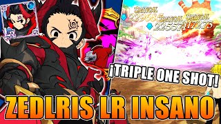 ZELDRIS LR MODO INSANO LOGRA HASTA ¡TRIPLE ONE SHOT en PVP 7DS Grand Cross [upl. by Nahtnhoj]