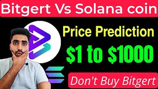 Bitgert coin news today  Solana Vs Bitgert Brise Coin  Brise coin news today  Bitgert news [upl. by Judon]