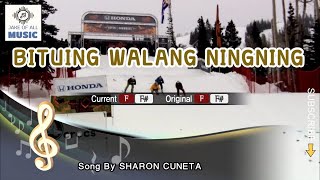 Bituing Walang Ningning  Sharon Cuneta  Karaoke Version  Sing Along with Lyrics [upl. by Ojyma]