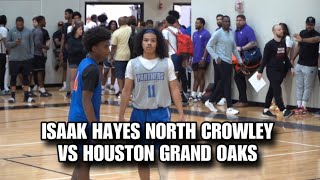 Isaak Hayes and North Crowley vs Houston Grand OaksTABC SHOWCASE [upl. by Airamanna52]