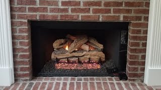 How to light a gas fireplace  how to light a pilot [upl. by Brill]