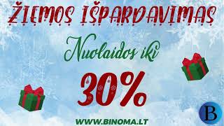 Žiemos išpardavimas❄️❗ Nuolaidos iki 30❗ [upl. by Emrich120]