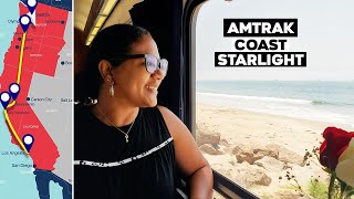 Amtrak Coast Starlight  A Classic Train Ride Back In Time [upl. by Wilt]