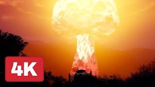 Fallout 76 Detonating a Nuke Gameplay in 4K [upl. by Noislla]