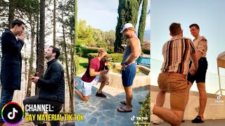 GAY COUPLE TIKTOKS COMPILATION 9  Emotional Marriage Proposals 💍🏳️‍🌈👨‍❤️‍👨 [upl. by Nivlen977]