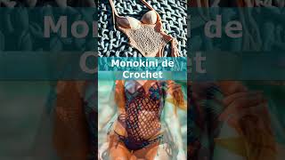 👙 Monokini Crochet Elegancia Playera Tejida a Mano 😍☀️ [upl. by Nirhtak711]