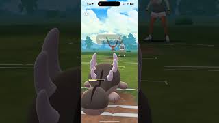 UNREAL GUZZLORD 1 HP CLUTCH pokemon pokemongo clips gaming gblteam gameplay shorts viral [upl. by Retsbew]