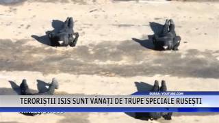 TERORISTII ISIS SUNT VANATI DE TRUPE SPECIALE RUSESTI [upl. by Mirak135]