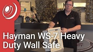 Overview  Hayman WS7 Heavy Duty Wall Safe [upl. by Post418]