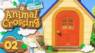 Animal Crossing New Horizons  Ma 1ère Maison  02 [upl. by Aihsal]