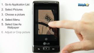 How to Change Lockscreen Wallpaper on Windows Phone 7 [upl. by Seaddon643]