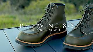 The Alpine Portage  Red Wing 8828 Moc Toe Boot [upl. by Riddle]