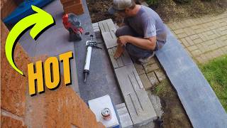 Installing a Front Step on the HOTTEST Day of the Year [upl. by Ambrosius]