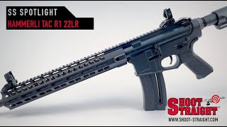 Hammerli TAC R1 22LR Rifle  Shoot Straight Spotlight [upl. by Lamont]