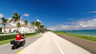 Scenic Driving from Around Delray Beach Florida to Palm Beach Florida [upl. by Batchelor]