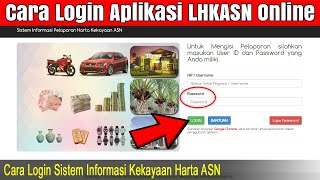 Cara Login Aplikasi LHKASN Online [upl. by Semmes648]