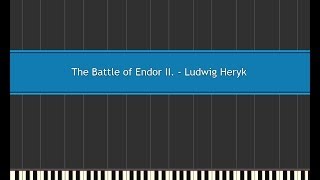 The Battle of Endor I Piano Tutorial [upl. by Fox184]