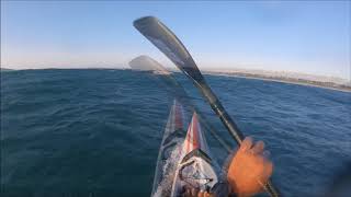 EPIC Downwind Surfski Paddle  Perth 211117 [upl. by Relyt207]