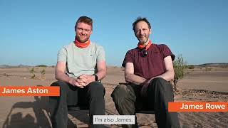 Trekking the Sahara Desert for Alzheimers Research UK [upl. by Hamilton]