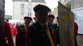 6 Octobre 2024  Entrée des Confréries dans lEglise  Messe de la St Hubert  Pénestin 56 [upl. by Guadalupe845]