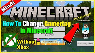 How to Change Your NAME in Minecraft  How to Change Your GAMERTAG in Minecraft 119 in 2023 🤫 [upl. by Payton]