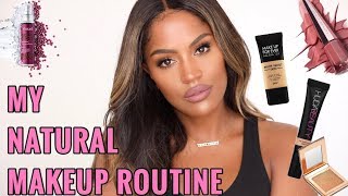 MY NATURAL MAKEUP ROUTINE  MAKEUPSHAYLA [upl. by Henryson]