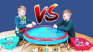 Play beyblade Big BeyStadium Бейблэйд Бёрст на огромной арене ChoZ Customize Set [upl. by Reitman]