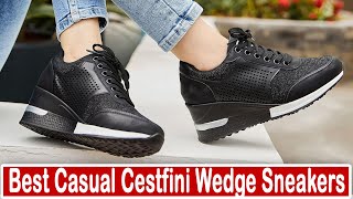 Cestfini Wedge Sneakers Review The Ultimate Fusion of Fashion and Functionality [upl. by Yhtir]