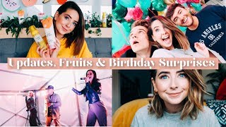 UPDATES FRUITS amp BIRTHDAY SURPRISES  WEEKLY VLOG [upl. by Aharon935]