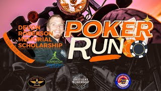 Devon Roberson Memorial Poker Run 2024 [upl. by Godewyn480]