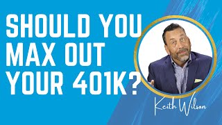 Should You Max Out Your 401k [upl. by Eisle]