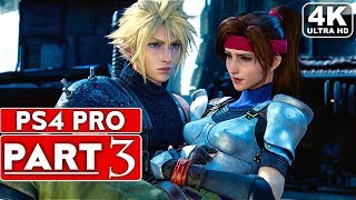 FINAL FANTASY 7 REMAKE Gameplay Walkthrough Part 3 FULL GAME 4K PS4 PRO  No Commentary [upl. by Machos]