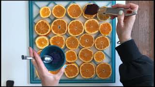 DIY dried orange slices [upl. by Ahsap]