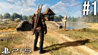 The Witcher 3 PS5 4K 60FPS HDR Gameplay PS5 Version [upl. by Lleynod624]