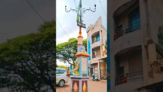 The Pach Kandil Lamp Posts are heritage lamp posts at five different squares in Solapur [upl. by Lebna]