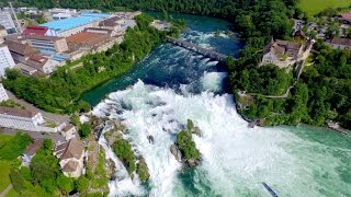 WASSERFALL  RHEINFALL SCHAFFAUSEN [upl. by Sundin]