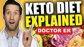 What Is the KETO DIET — Everything You Need To Know About a Keto Diet for Beginners  Doctor ER [upl. by Swec]