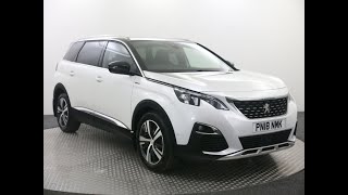 2018 Peugeot 5008 GT Line Video Walkaround [upl. by Yarg]