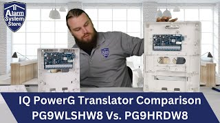 Qolsys IQ WiredToWireless Translator PG9WLSHW8 amp PG9HRDW8 Comparison [upl. by Charie]