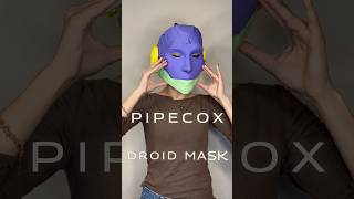 3D Printed Droid Mask by PipeCox 🎭 3dprinting [upl. by Dnomal]