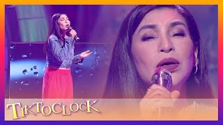 Lani Misaluchas majestic performance  TiktoClock [upl. by Namso]