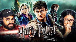 First Time REACTION to HARRY POTTER AND THE DEATHLY HALLOWS PART 2 2011  Blind Movie Review [upl. by Ahsaetan]