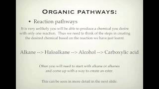 VCE Chemistry Unit 4 Reaction pathways and ester formation [upl. by Sivehc]